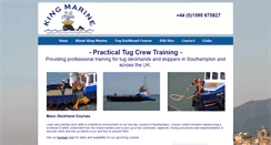 Desktop Screenshot of kingmarine.eu